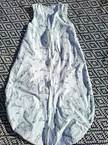 Baby schlafsack weiß grau mit - baby, weiß/grau