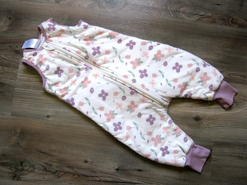 Wattierter schlafsack mit - wattierter,